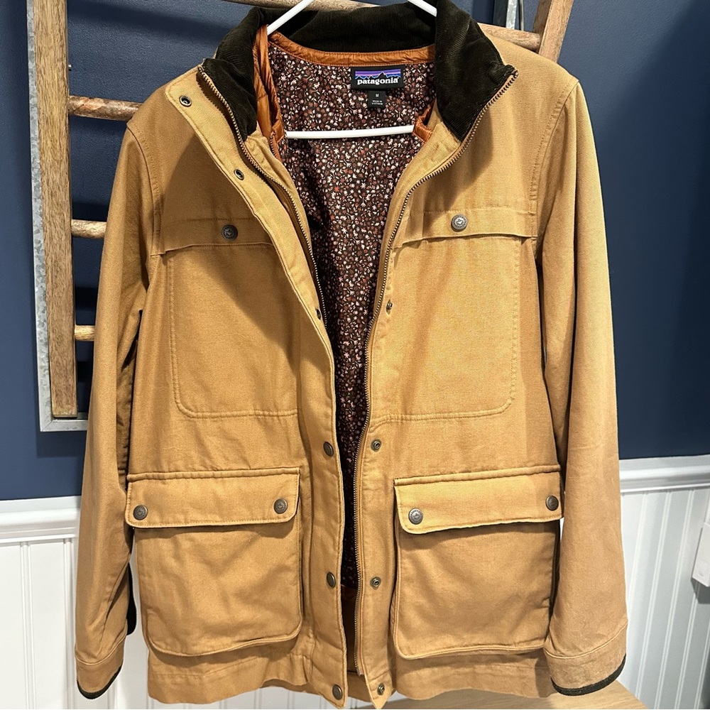 Patagonia Canvas and Corduroy Jacket with Vest